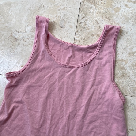 NWT Onzie Knot Crop Top in Blush - Picture 5 of 8